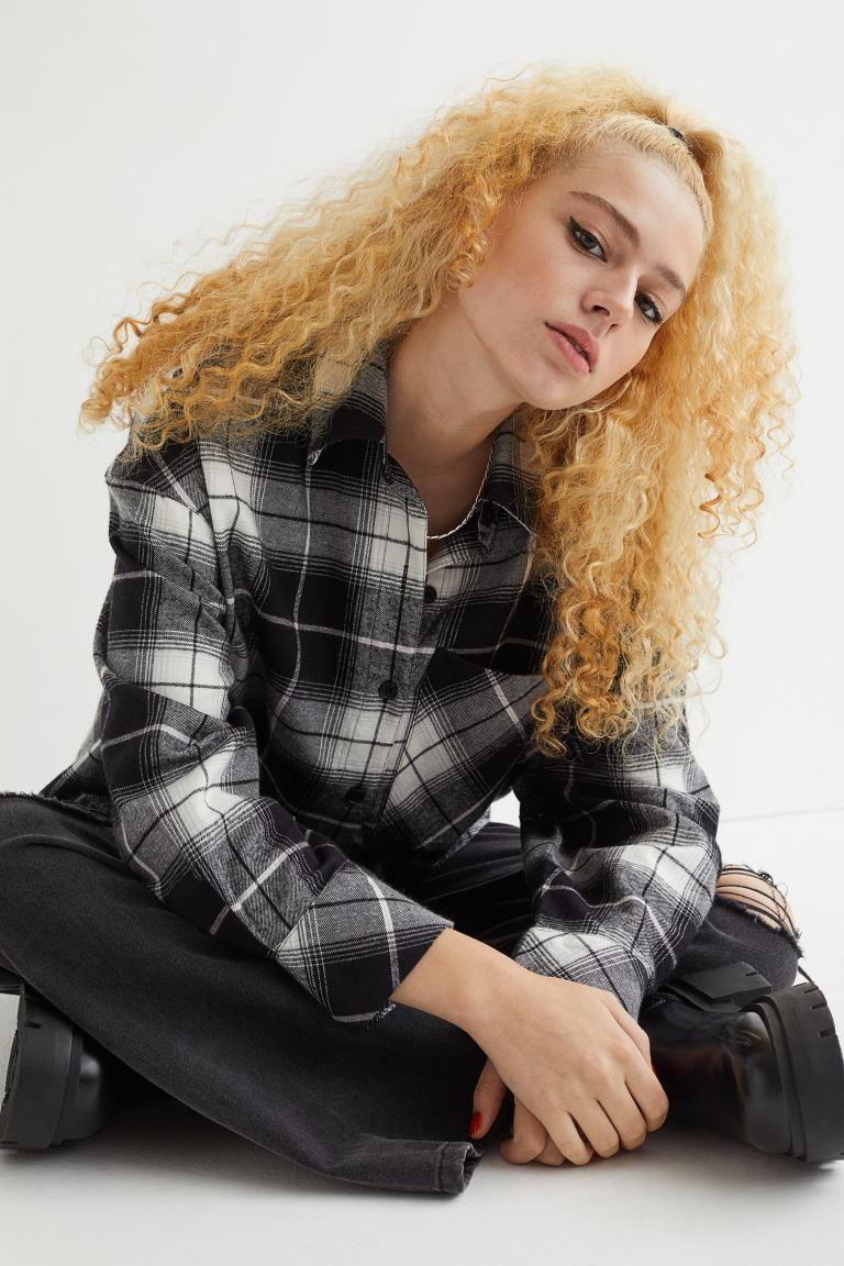 Oversized Flannel Shirt
							
							$24.99 | H&M (US + CA)
