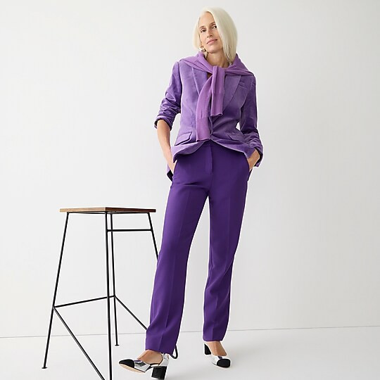 Kate straight-leg pant in four-season stretch | J. Crew US