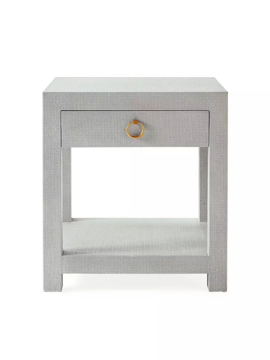 Driftway 1-Drawer Nightstand - Dove | Serena and Lily