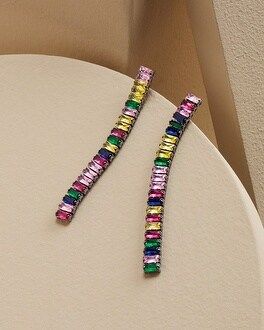 Multicolored Jeweled Linear Earrings | Chico's