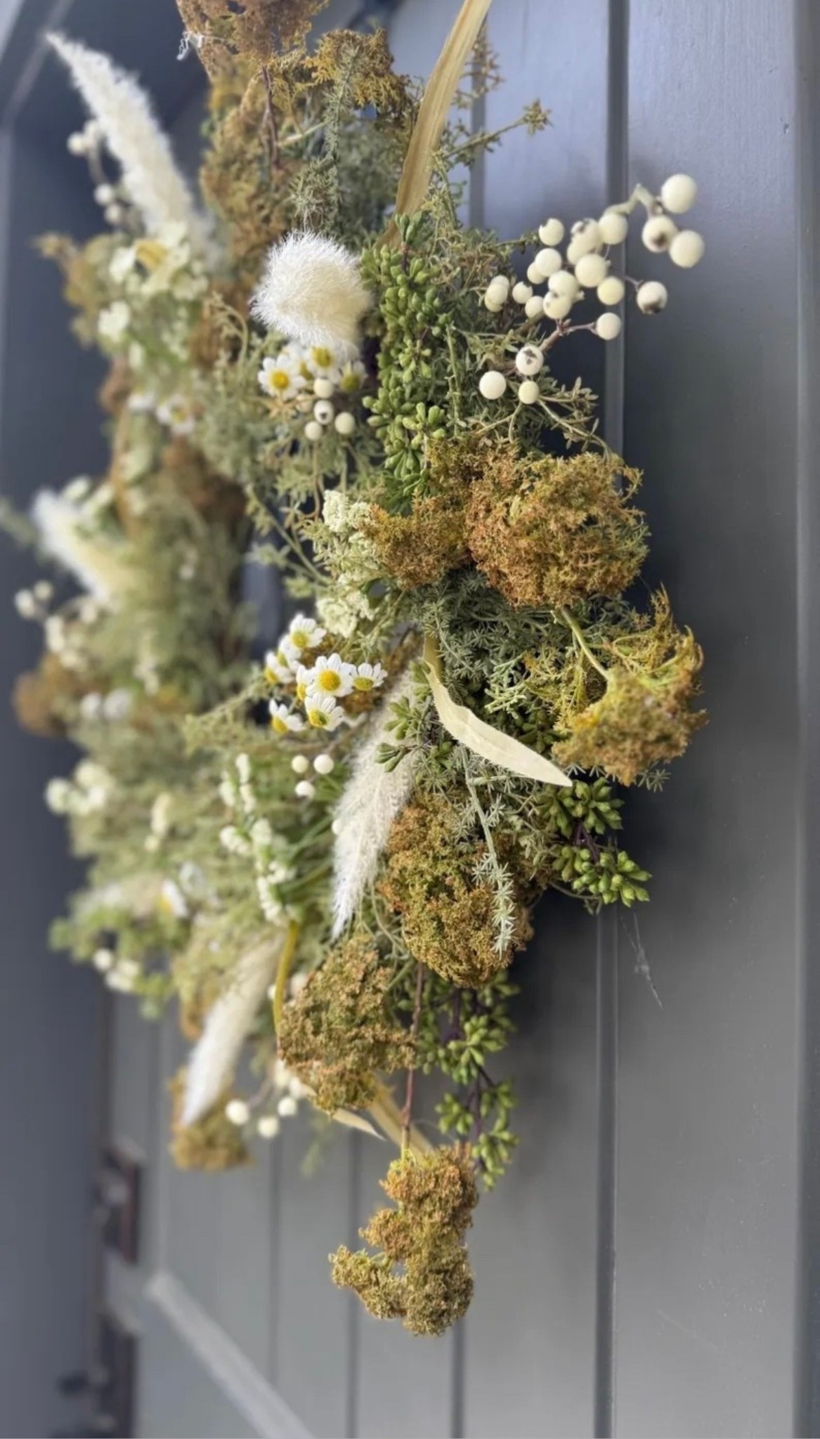 Looking to add a little to your wreath? This moss does the trick- love the look 

#LTKHome #LTKSeasonal