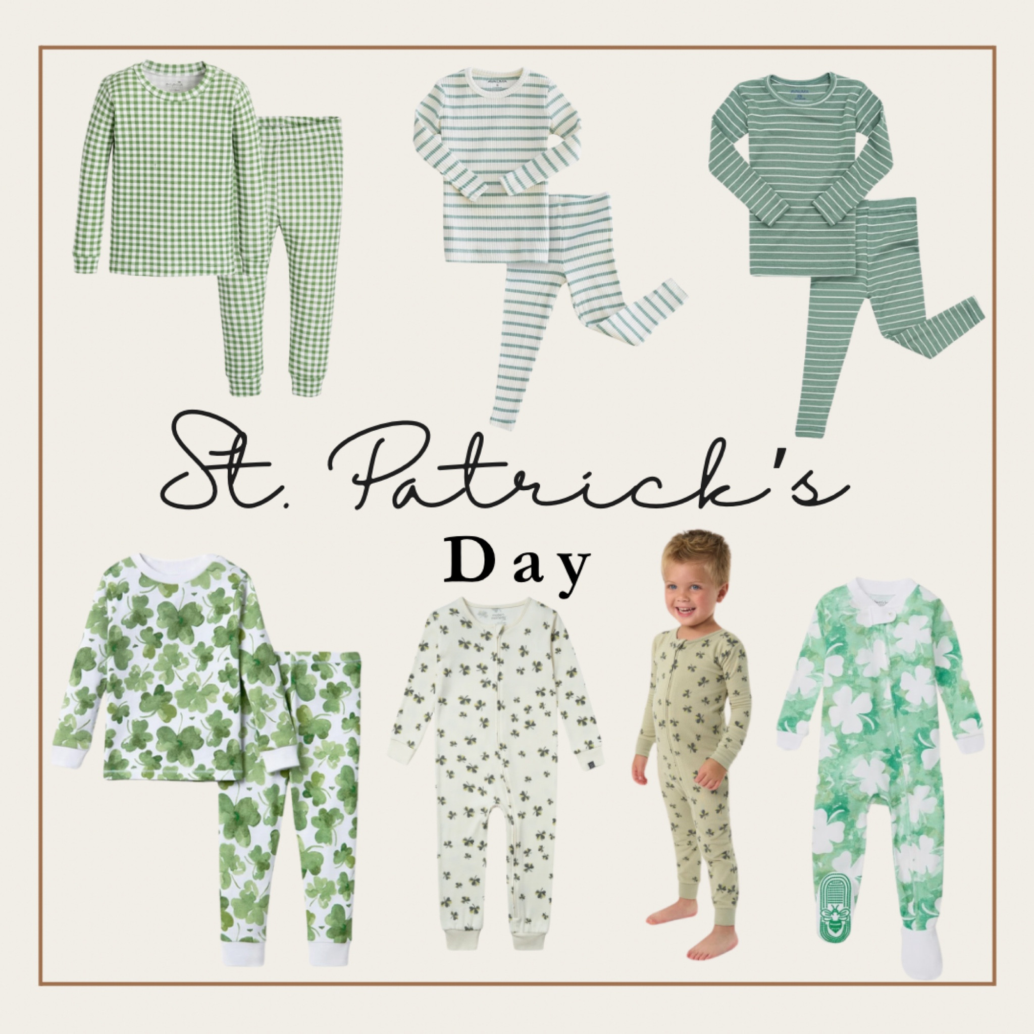 St. Patrick’s Day Jammies for Littles ☘️

#LTKBaby #LTKSeasonal #LTKKids