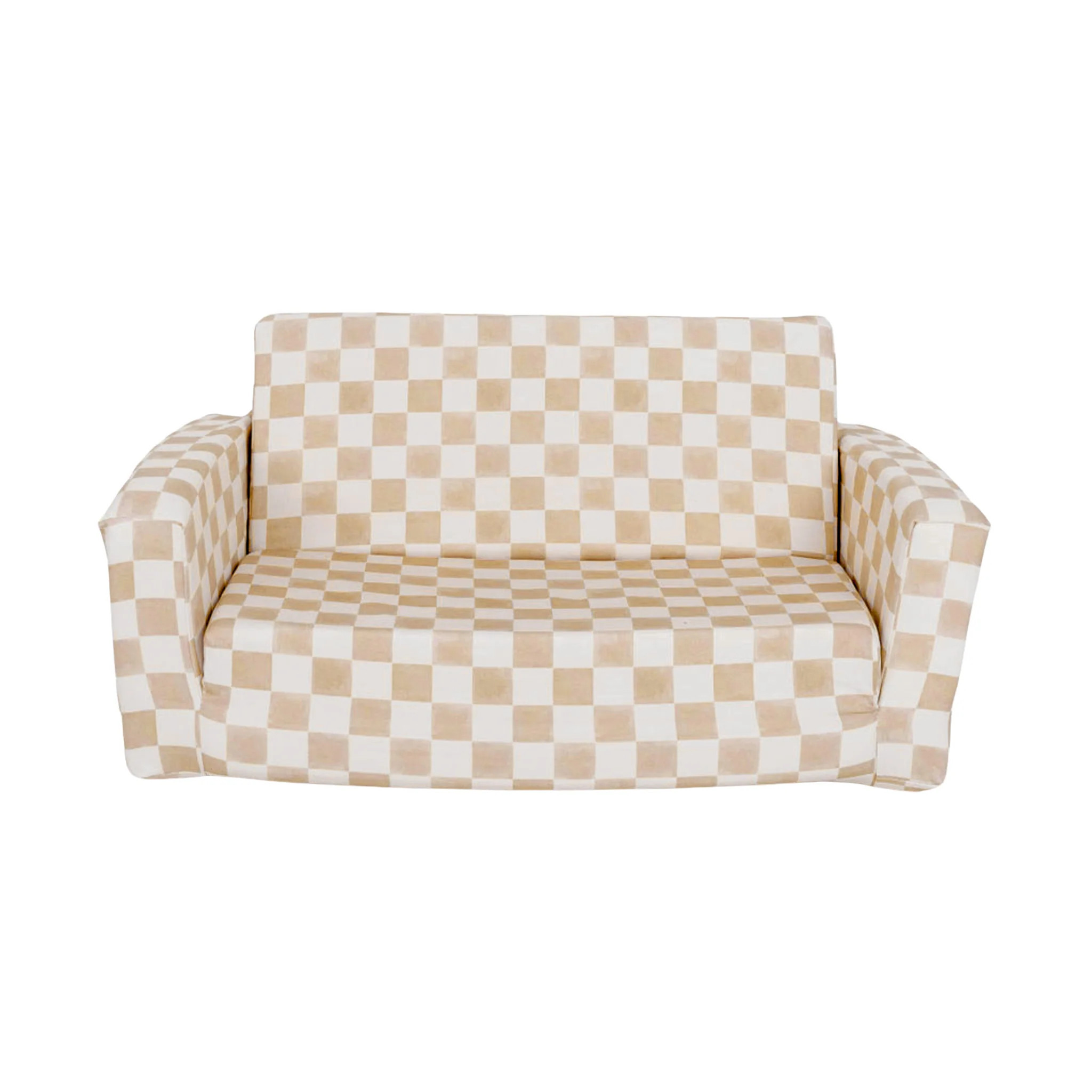 Checker Toffee Play Couch | Casual Chic Boutique