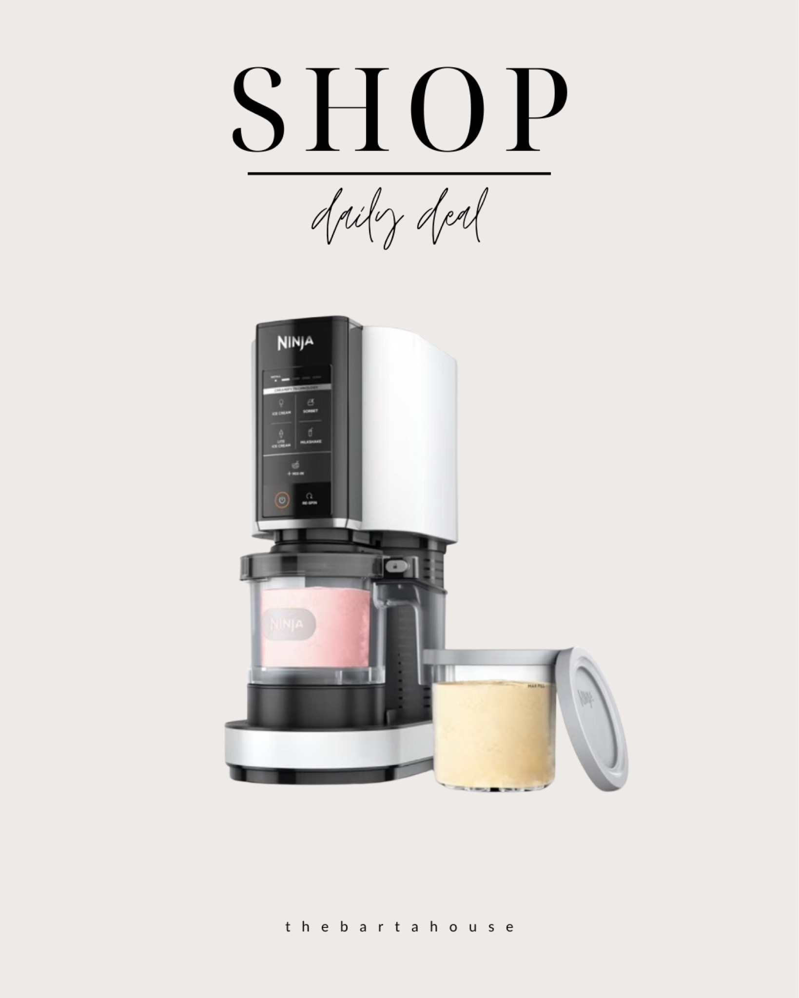 Daily deal! Ninja Creami for $149 at Walmart! 

#LTKHome #LTKFallSale #LTKSaleAlert