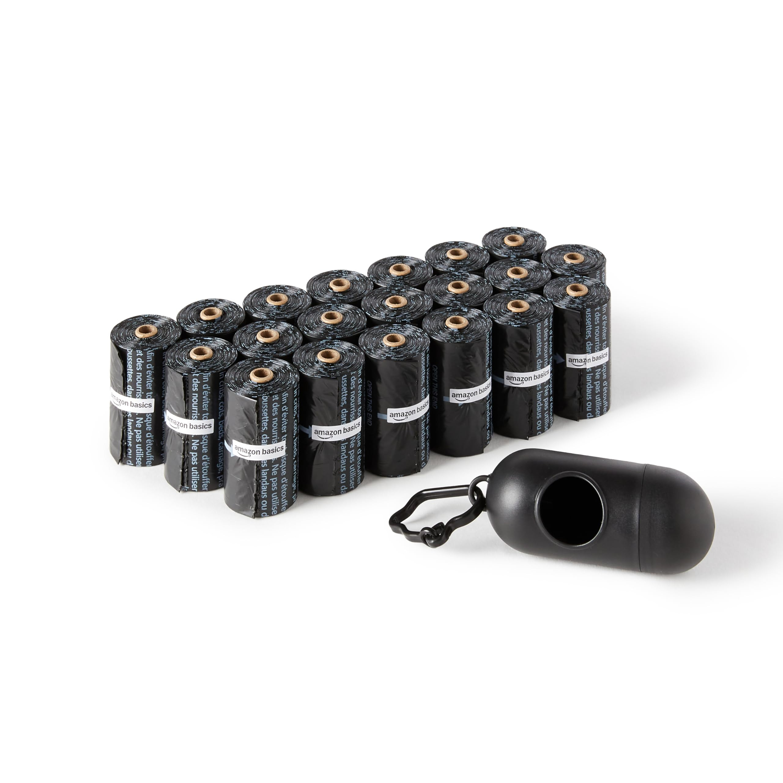 Amazon Basics Dog Poop Bags with Dispenser, 300 Count, Enhanced for Guaranteed Leakproof, Unscent... | Amazon (US)