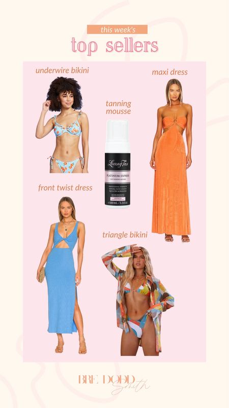 This weeks top sellers!! We are loving these maxi dresses for the spring and summer!! The swimsuit is also perfect for a girls trip!!

Top sellers, spring style, spring dresses, maxi dress, swimsuit, swimwear, bikinis, tanning mousse 

#LTKswim #LTKSeasonal #LTKstyletip