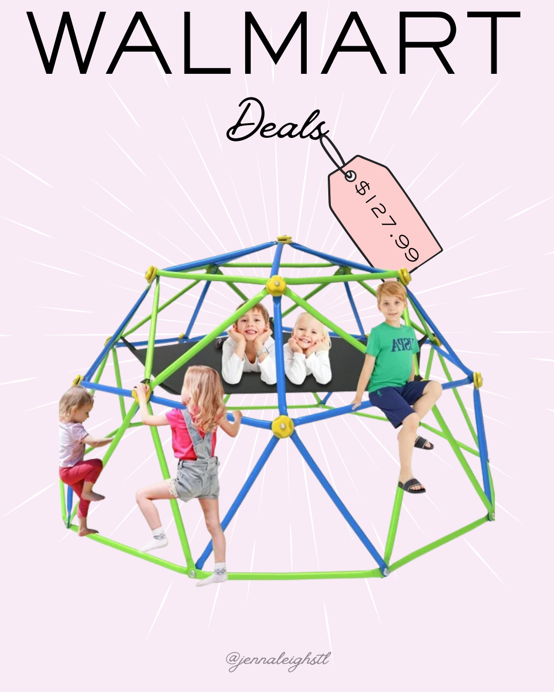 Walmart deal alert. Save $191 on this GVDV 10 ft dome climber jungle gym for kids. Such a great backyard find. 

 #LTKGiftGuide #LTKSaleAlert #LTKKids
