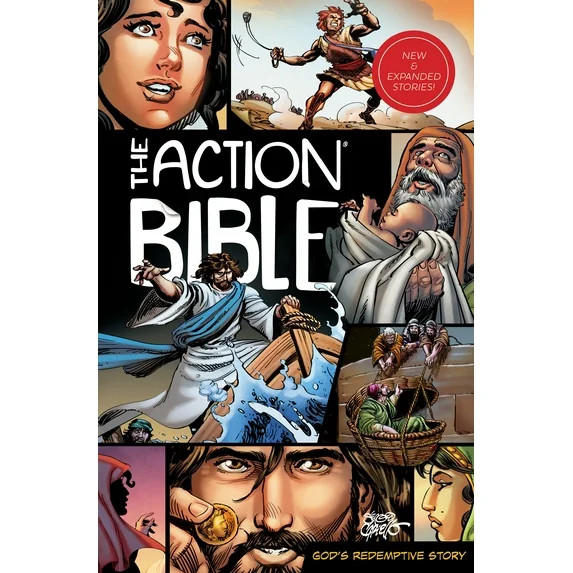 The Action Bible: God's Redemptive Story (Revised edition) (Hardcover) | Walmart (US)