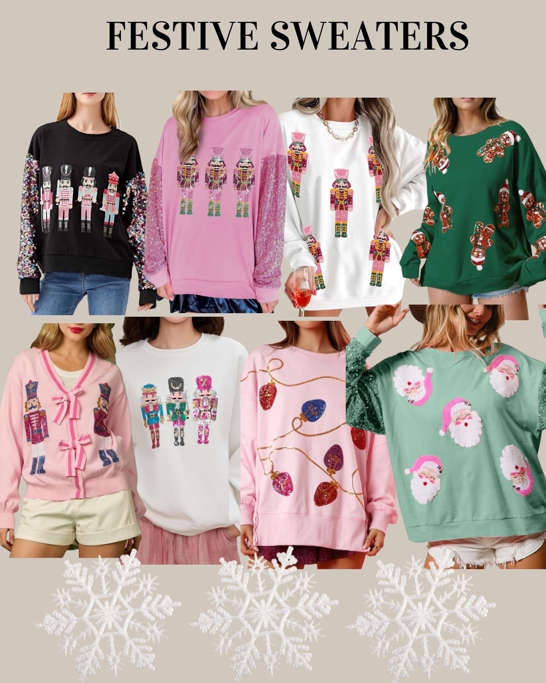 So into the cute/tacky festive sweatshirts this year🎅🏼

#LTKFindsUnder50 #LTKmomlife #LTKHoliday