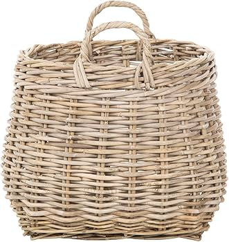 Kouboo Coron Rattan, Sidetable & Planter Stand, Hand Crafted Wicker Accent Lightweight Table, Pat... | Amazon (US)