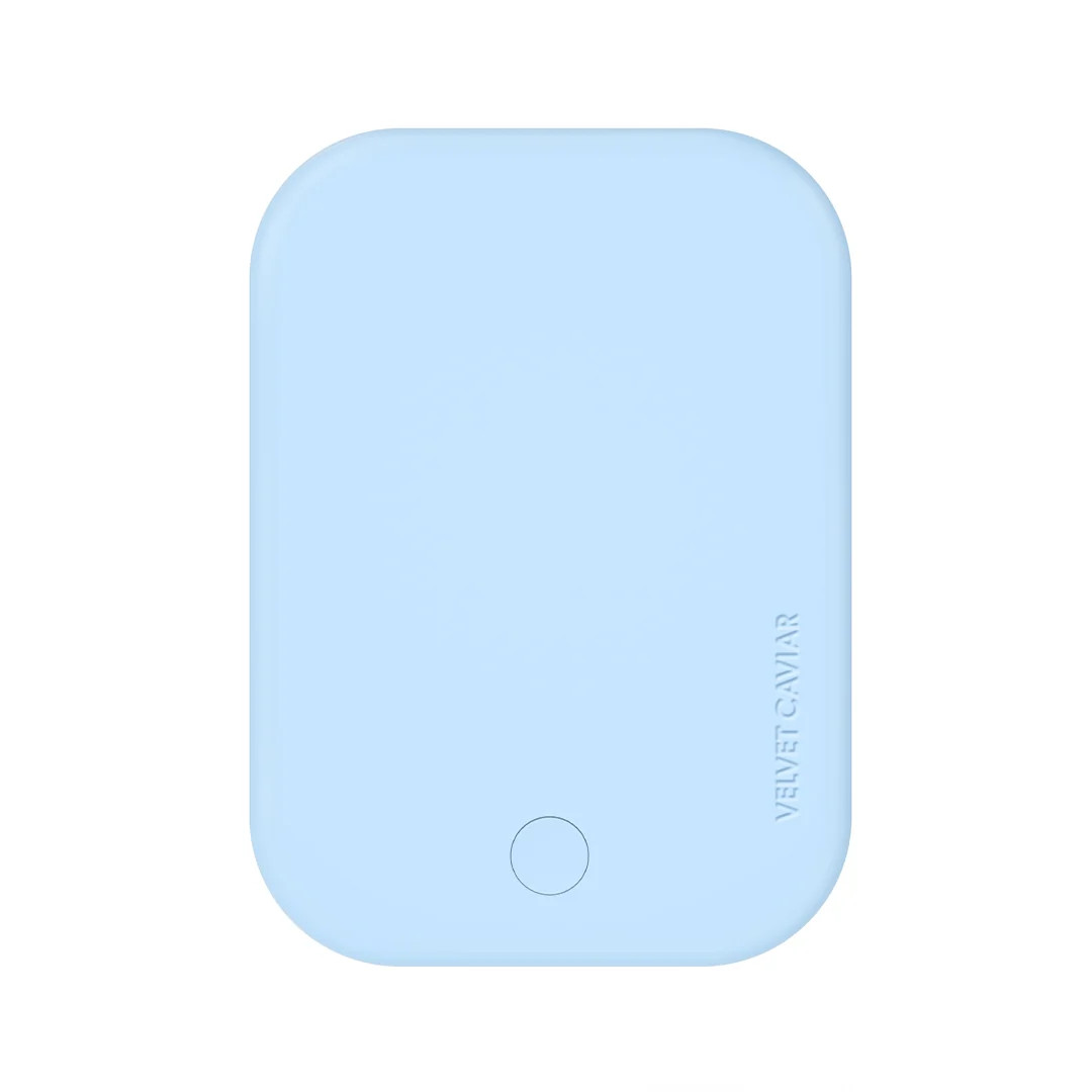 Cotton Candy Blue Portable MagSafe Charger Power Pack | Velvet Caviar