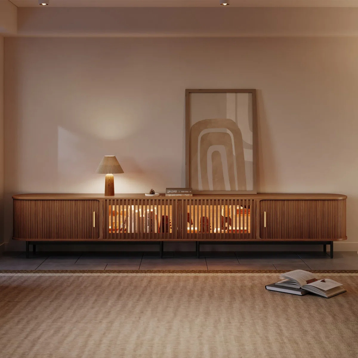 These minimalist TV consoles are lowkey the star of the living room 😌 They don’t scream for attention but still make everything look better. Clean design, neutral colors, and just that calm luxury feel we all love right now ✨
#NeutralAesthetic #ModernDecor #TVStand #HomeInspo #WayfairFinds 

 #LTKSeasonal #LTKHome #LTKSaleAlert