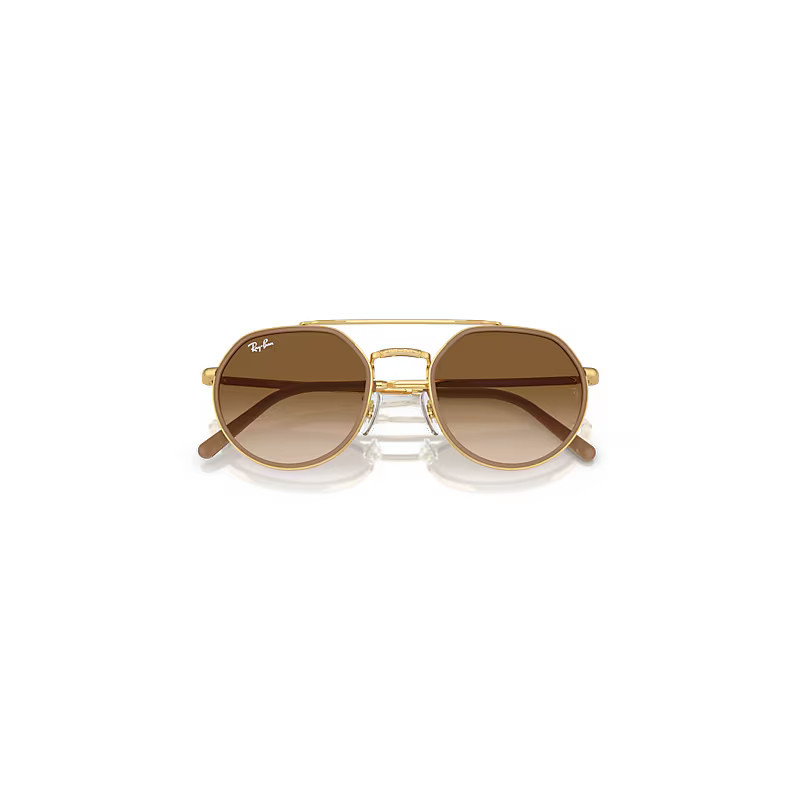 Ray-Ban Rb3765 Sunglasses Arista Gold Frame Brown Lenses 53-22 | Ray-Ban (US)