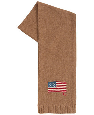 Polo Ralph Lauren Men's Flag Scarf - Macy's | Macy's