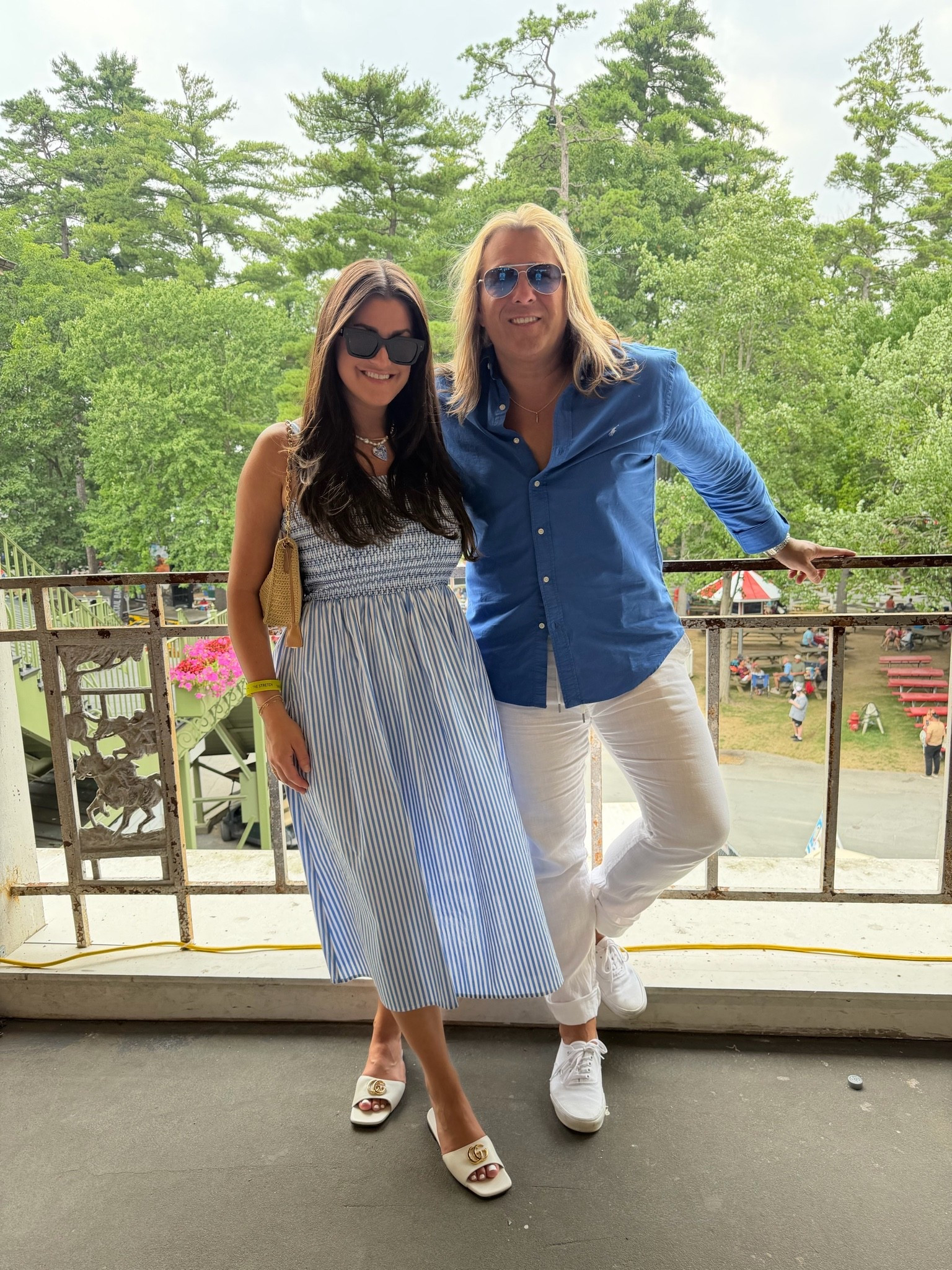 @jcrew factory striped dress!

#LTKootd