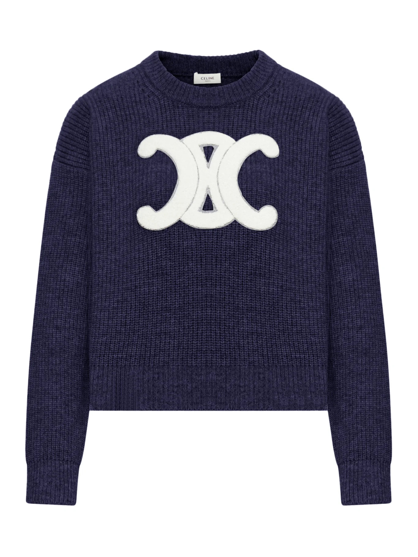 TRIOMPHE CREW NECK SWEATER - Celine - Woman | Suitnegozi INT