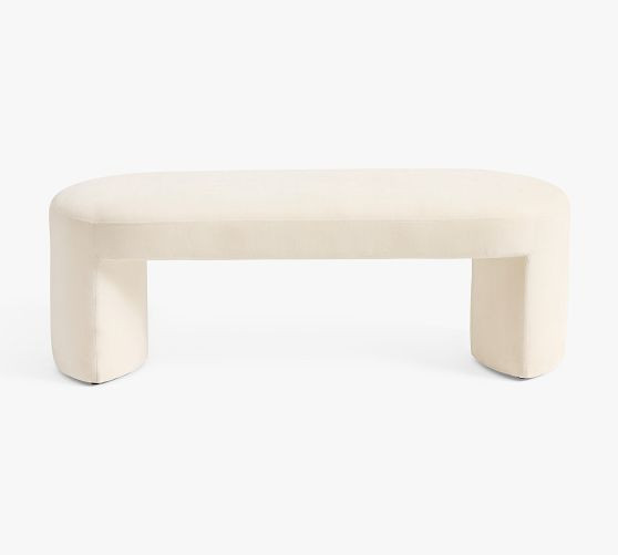 Kennedy Upholstered Bench (54") | Pottery Barn (US)