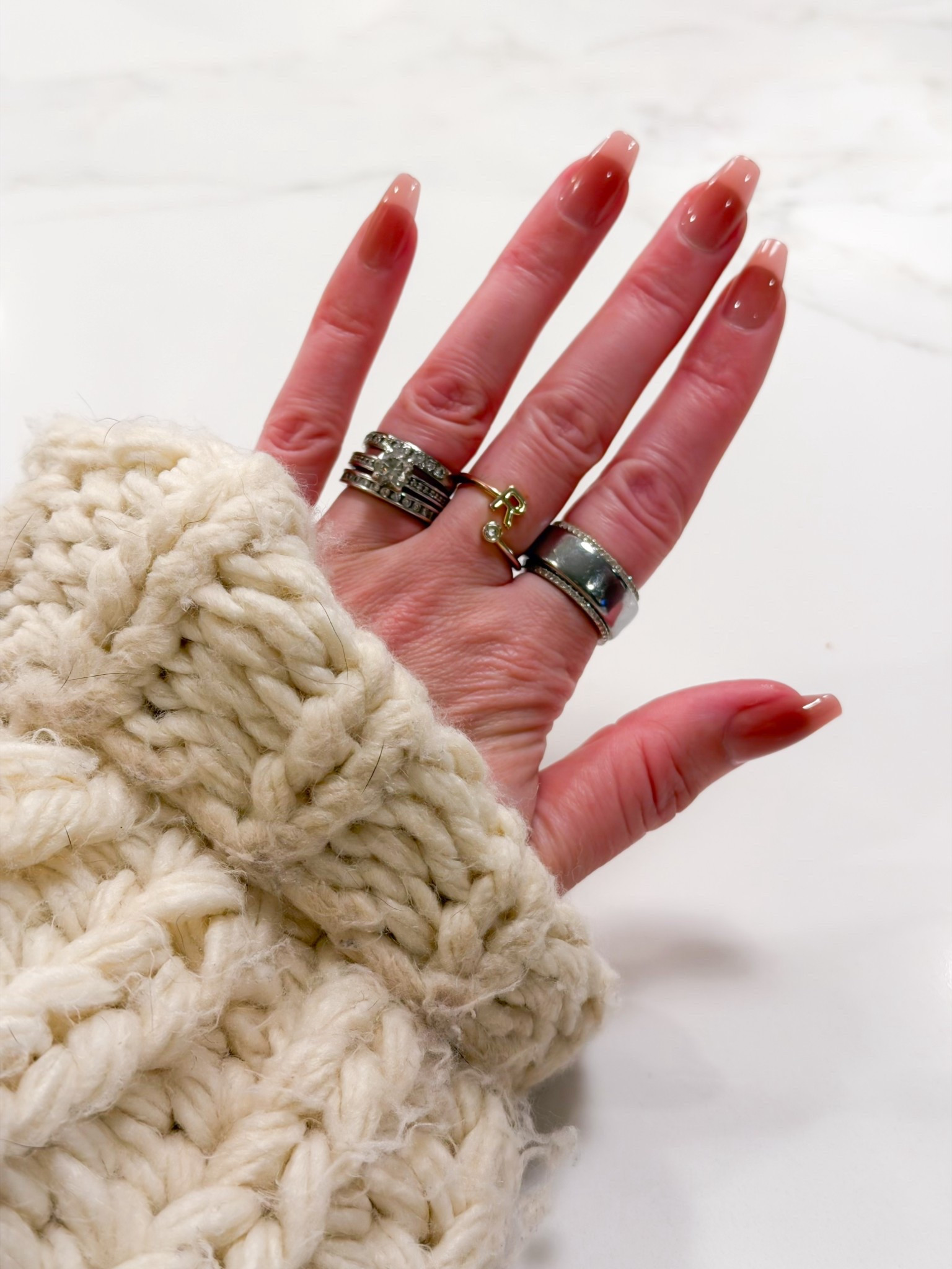 Loving these barley there nails! 

#LTKOver40 #LTKBeauty #LTKootd