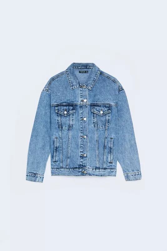Oversized Denim Jacket | NastyGal (UK, IE)