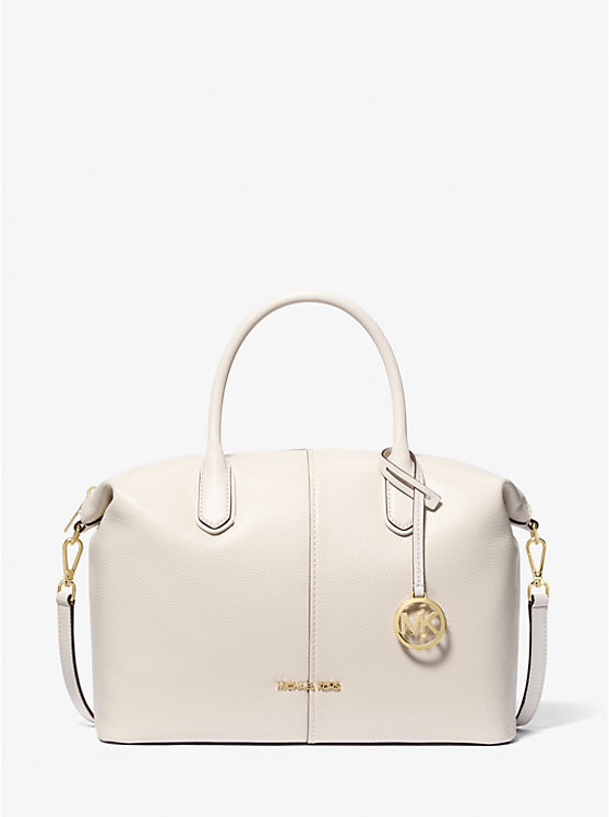 Hyde Large Pebbled Leather Satchel | Michael Kors US
