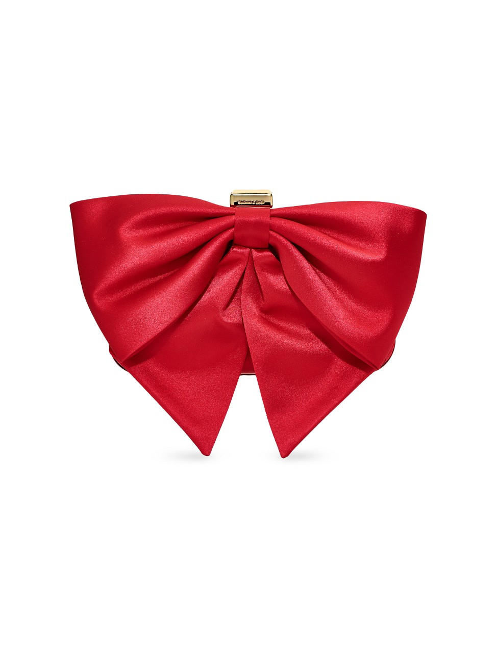 Women's Cupid's Bow Satin Clutch - Holly Red | Saks Fifth Avenue