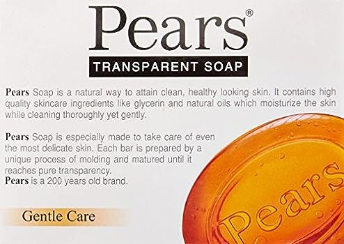 Amazon.com : Pears Transparent Glycerin Bar Soap 3.5 Oz Each (Two Pack) : Bath Soaps : Beauty & P... | Amazon (US)
