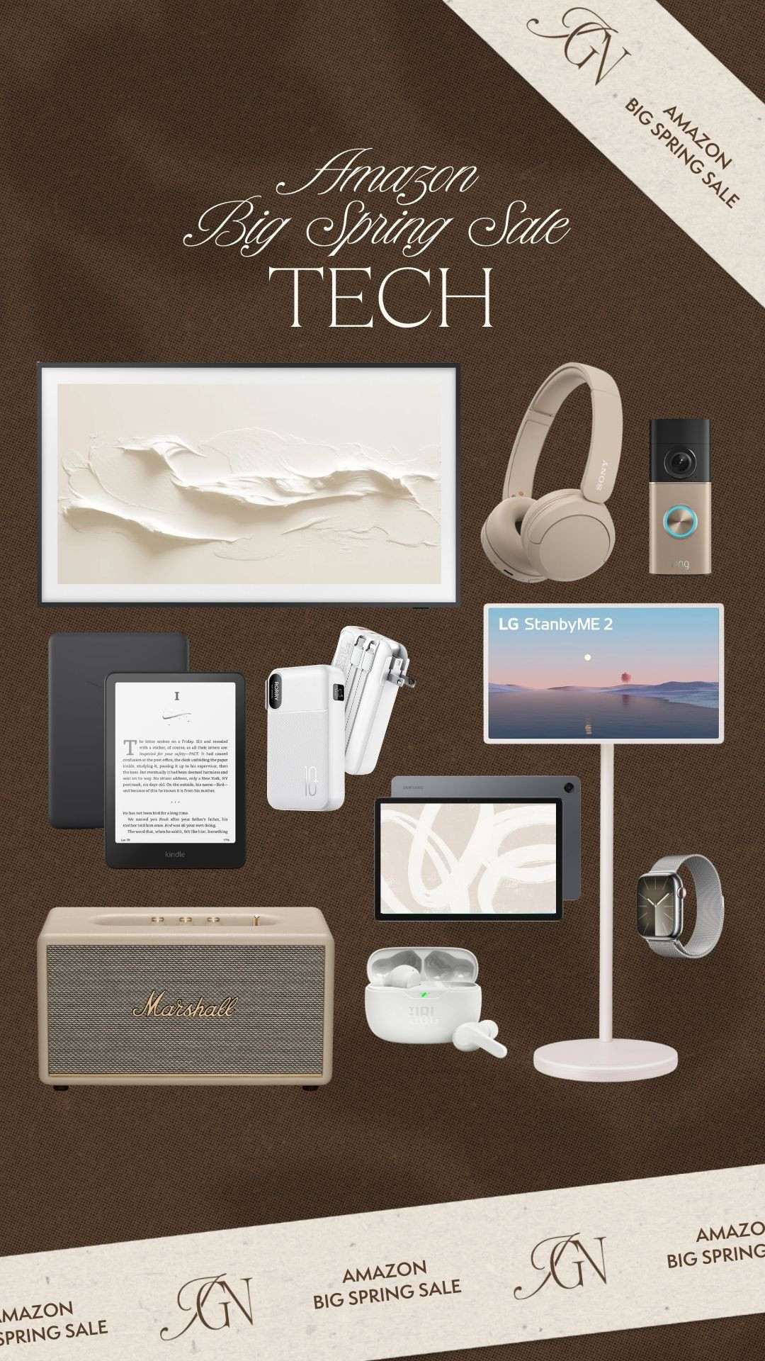 Amazon Big Spring Sale tech finds. Headphones, tablets, smart home devices, speakers, and everyday tech upgrades worth grabbing ✨💻

#amazonspringsale #techfinds #amazontech #smartdevices #homegadgets #electronics #amazonfinds #techessentials 

 

#LTKHome