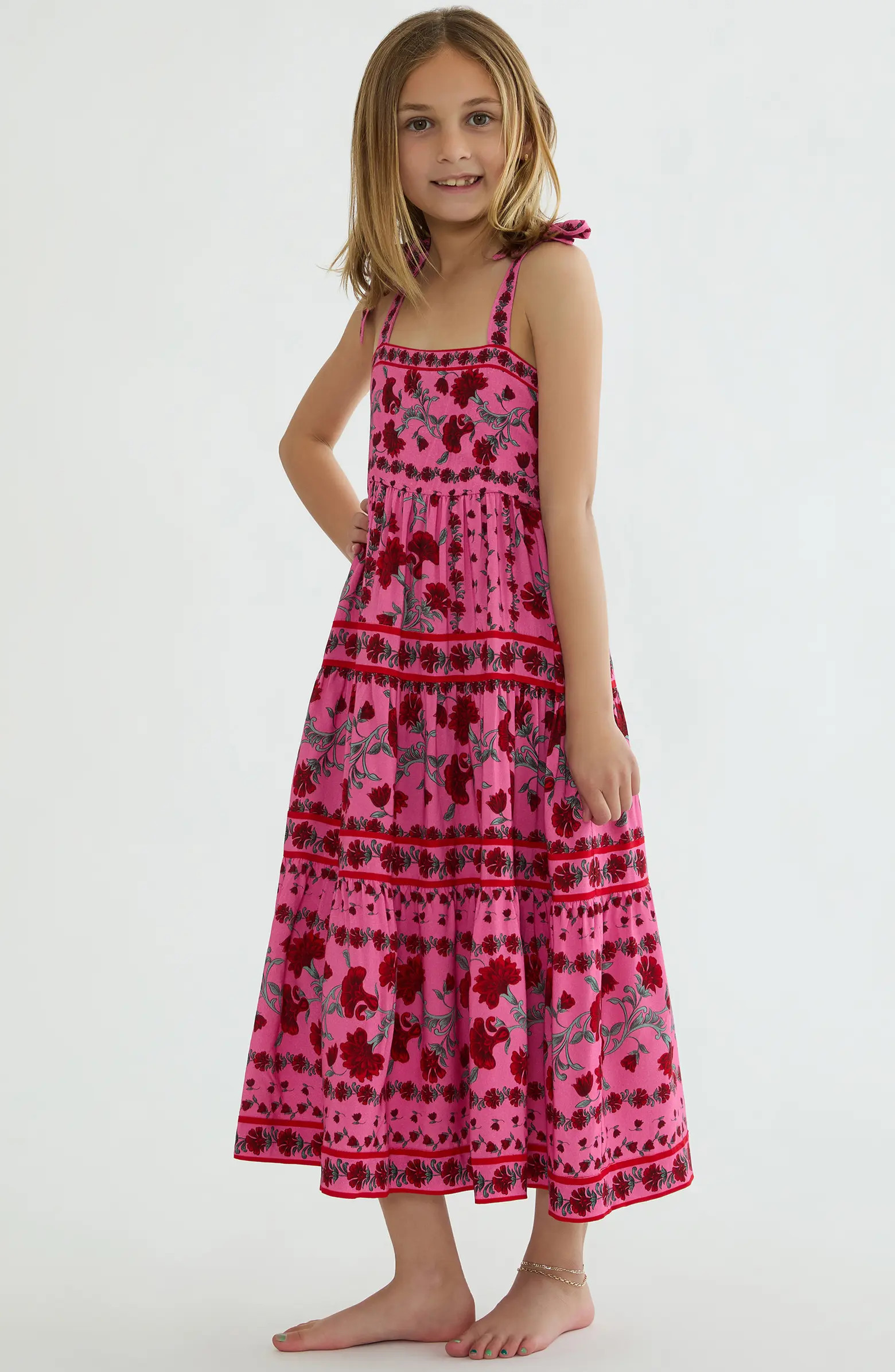 Kids' Floral Tiered Dress | Nordstrom