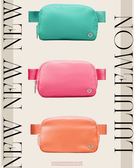 NEW Lululemon Belt Bag Spring Colors!!

#LTKitbag #LTKstyletip #LTKfindsunder50