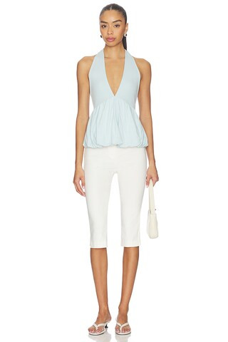 x Free-est Paige Top In Starlight Blue | Revolve Clothing (Global)