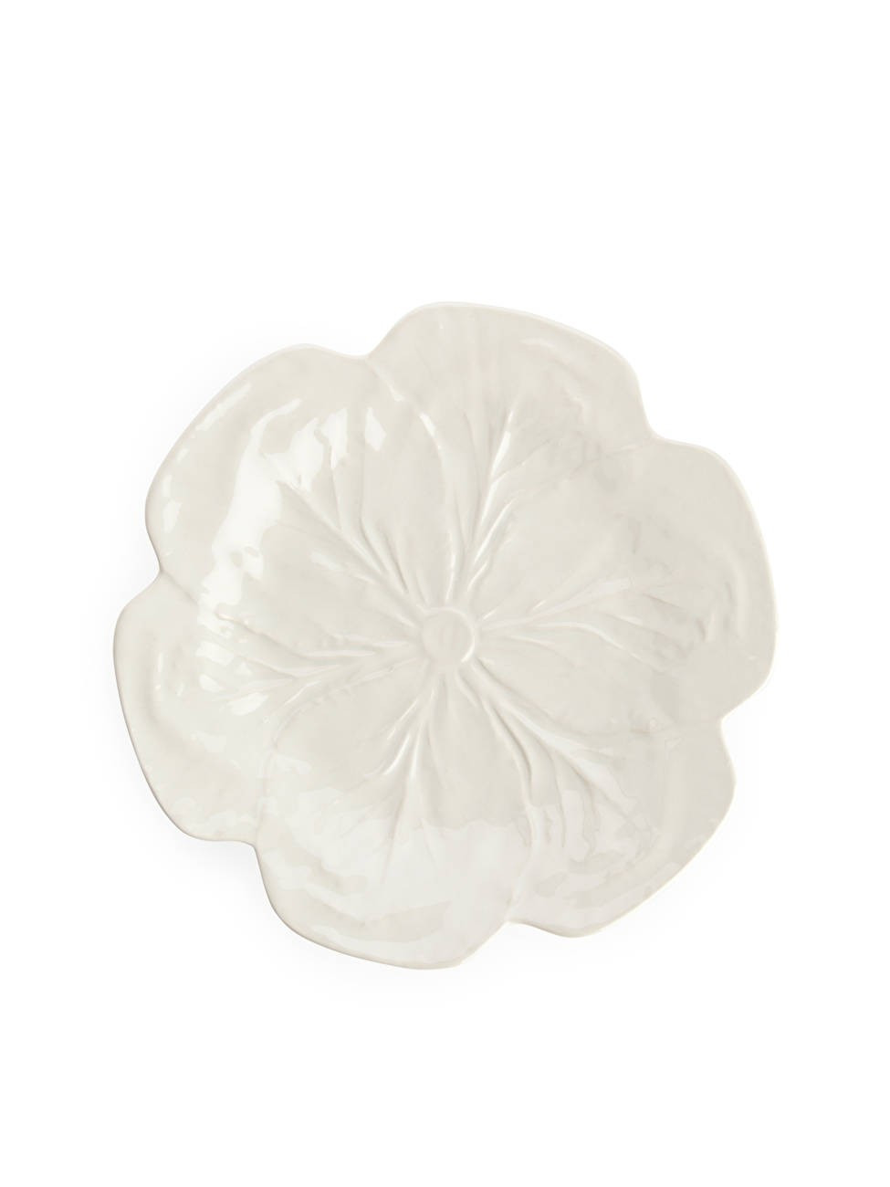 Bordallo Pinheiro Cabbage Dinner Plate 26 cm - Off White - ARKET GB | ARKET (US&UK)
