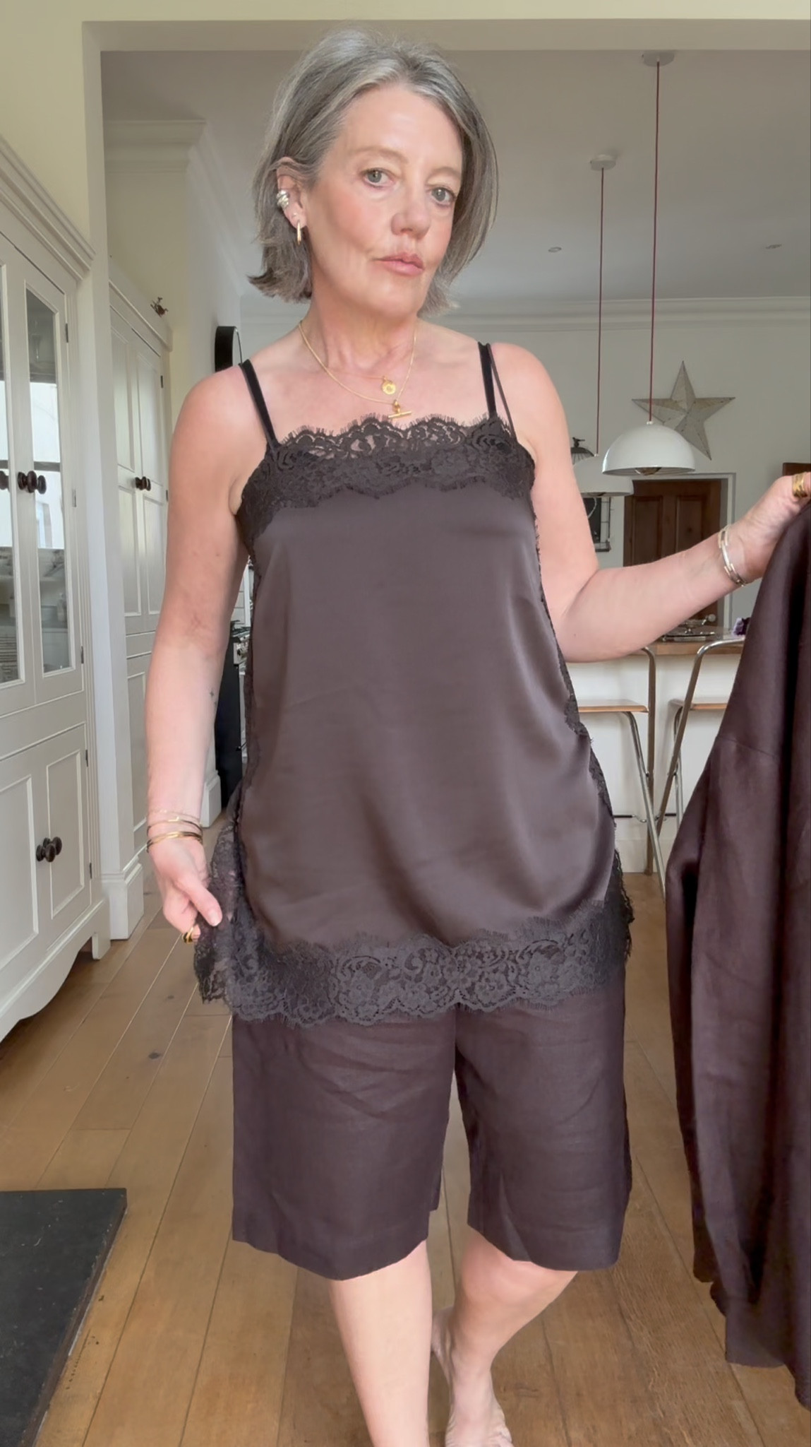 Playing around with my Whistle’s shorts co-ord Currently 20% off 
I’m wearing a 12 in both pieces 
Zara cami size large
H&M yellow top size medium
Uniqlo bra top size medium 
Cos denim jacket old but similar linked 
Air&Grace sandals true to size 

Shorts co ord, linen set, spring outfits, holiday outfits, chocolate brown, suede sandals, comfy sandals, 


#LTKspring #LTKuk #LTKsummer