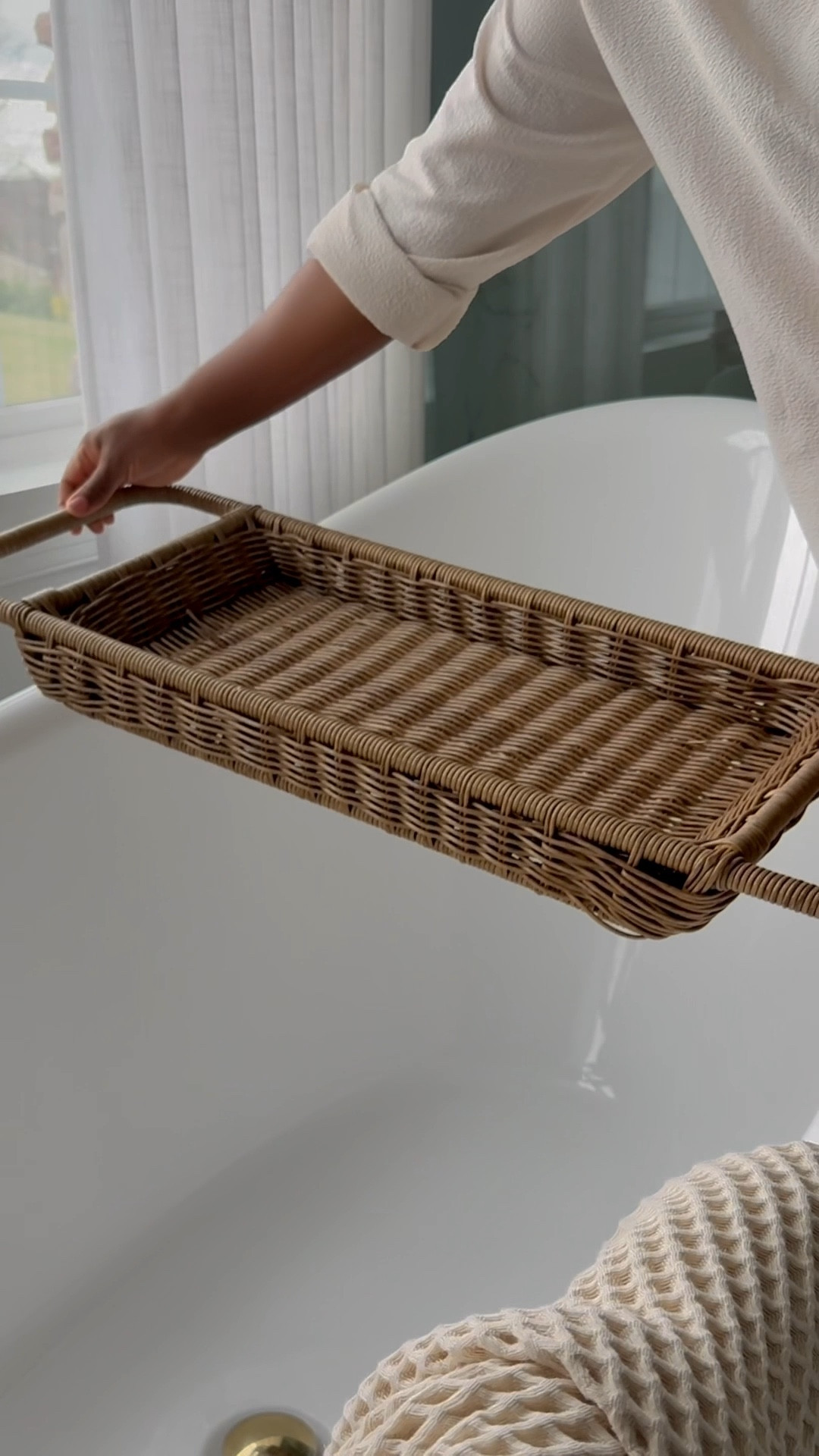 the prettiest rattan bath caddy 🤎
soft, simple, and made my whole bath feel like a moment ✨
Shop link




#LTKHome