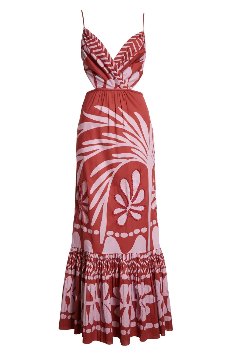 Johanna Ortiz Serenity of the Heart Cutout Poplin Dress | Nordstrom | Nordstrom