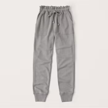 Ruffle-Waist Joggers | Abercrombie & Fitch (US)