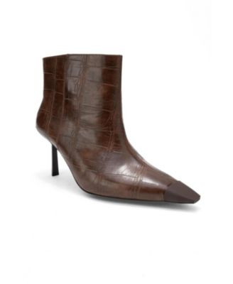 Prologue Shoes Women's Rassel Pointed Toe Boot - Black patent faux leather | Macy's