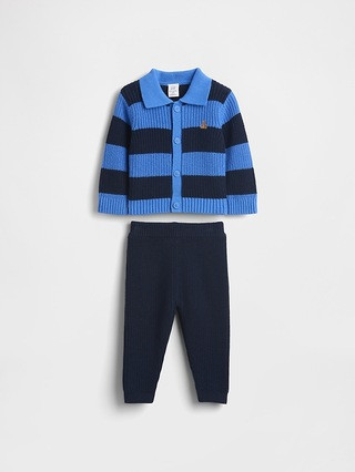 Baby Collared Cardigan Sweater Set | Gap (US)