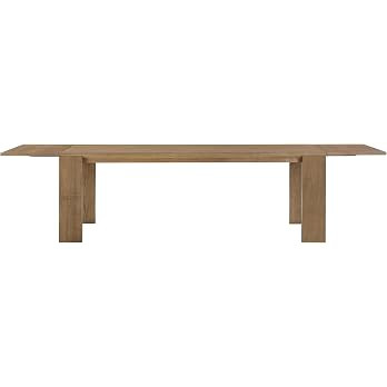 Tov Furniture Polly Natural Ash Extendable Rectangular Dining Table | Amazon (US)