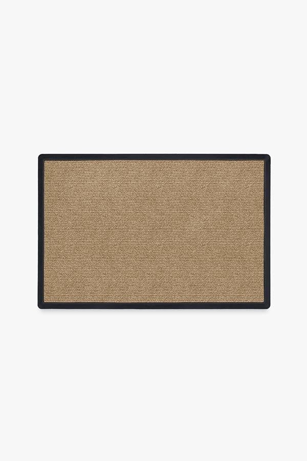 Looped Solid Light Coir Doormat | Ruggable