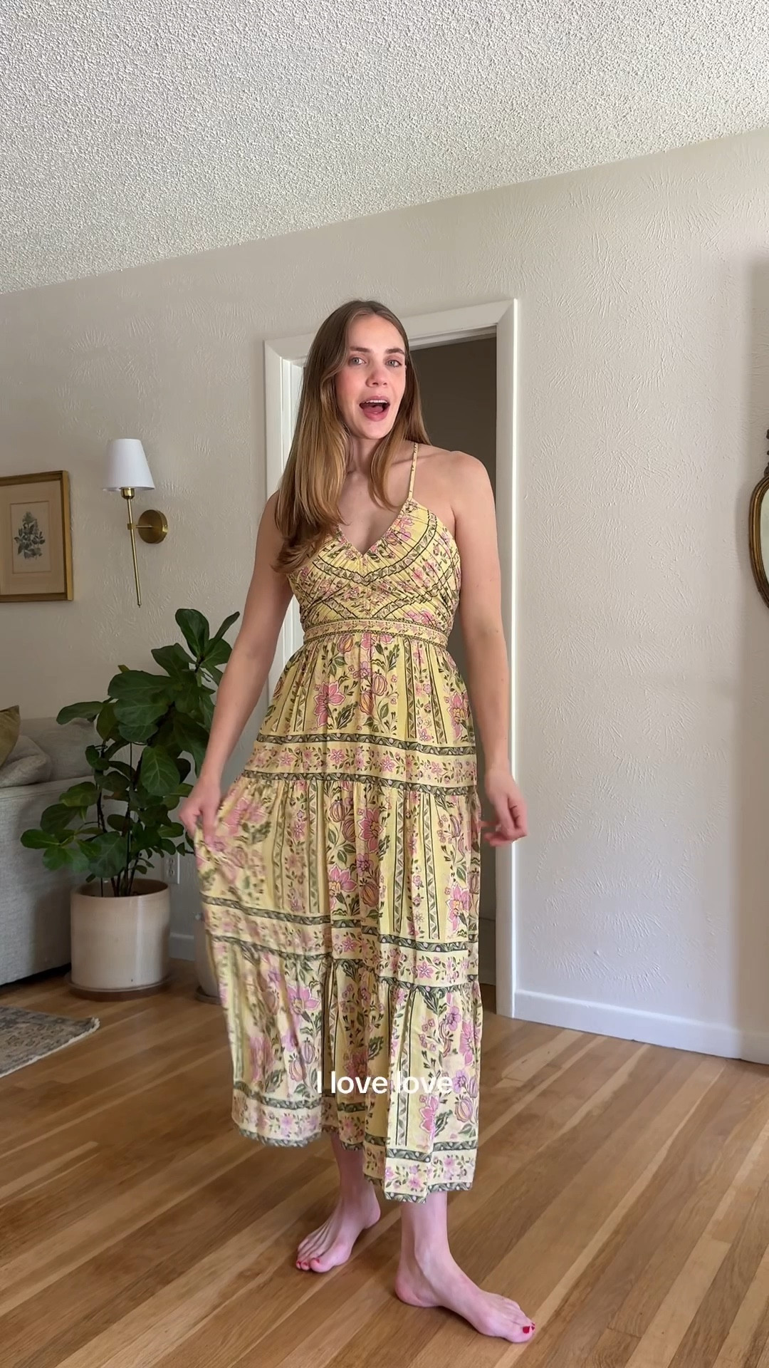 Rent the Runway try on! #postpartum #smocked #dress #gingham #weddingguest #shower 

#LTKBump #LTKBaby