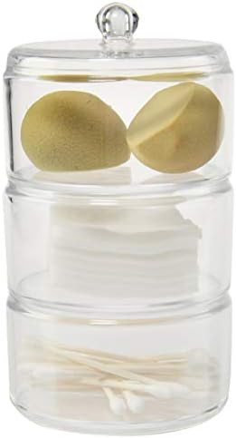 Bathroom Storage, 3-Level Apothecary Jar with Lid Amazon Finds Amazon home Amazon Bathroom  | Amazon (US)