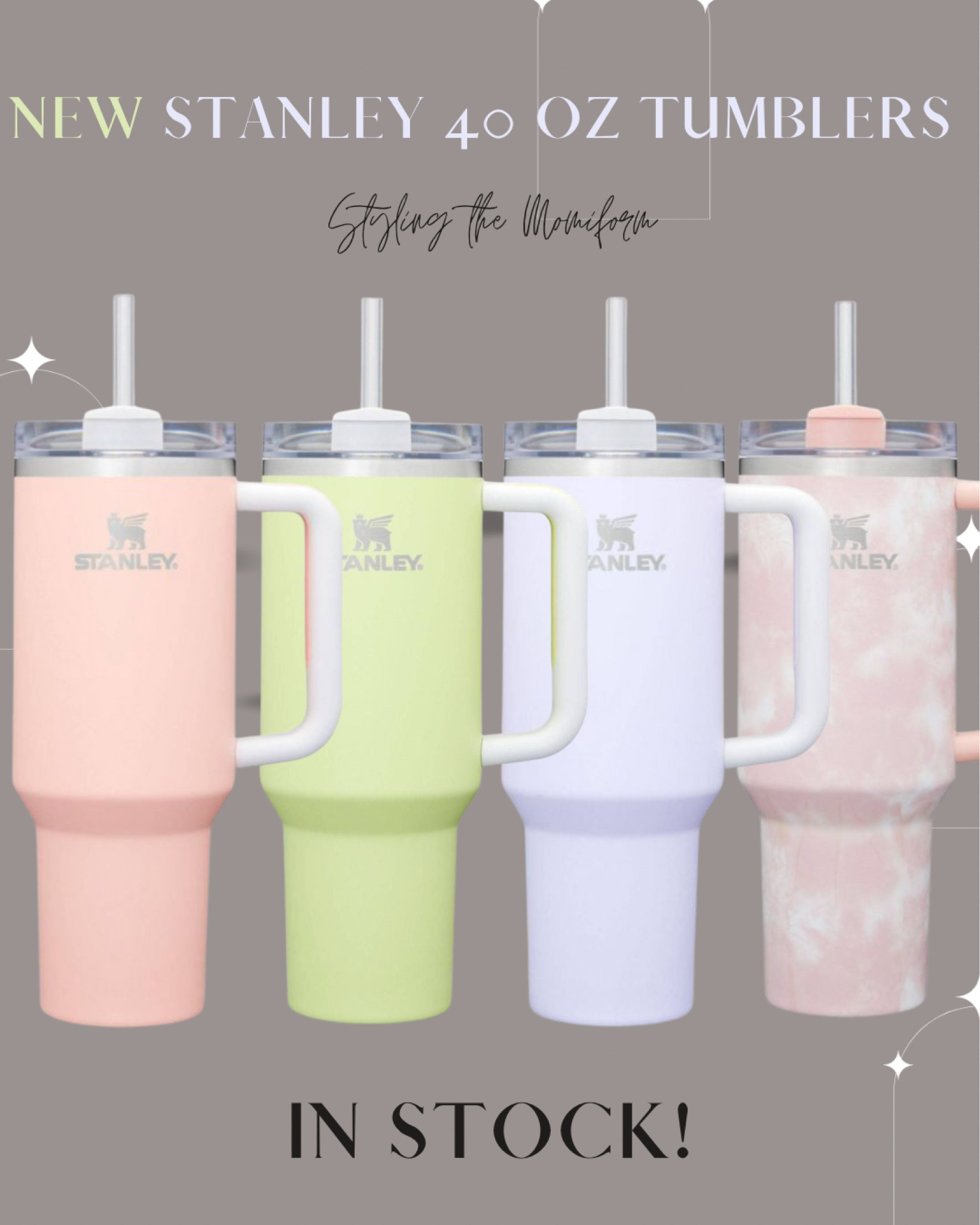 NEW STANLEY TUMBLERS!!!💜💕💛

#LTKhome #LTKsalealert #LTKunder50