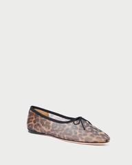 Landon Leopard Mesh Ballet Flat | Loeffler Randall