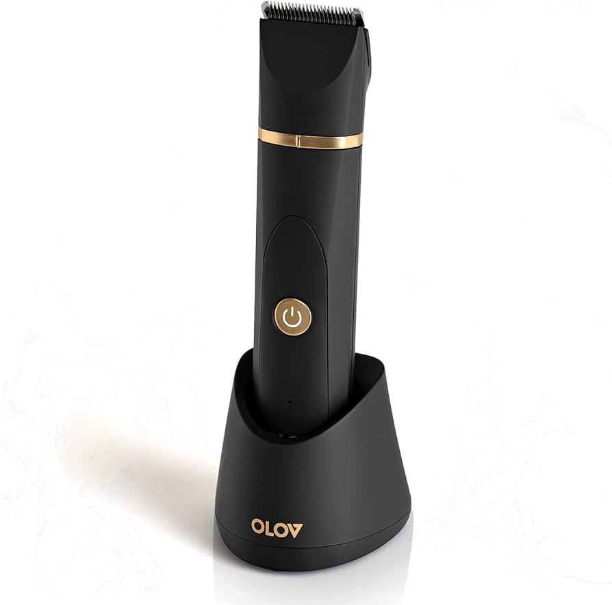 OLOV Electric Body Hair Trimmer - Groin Trimmer for Men - Bikini Trimmer Women - Wet/Dry Shaver G... | Amazon (US)