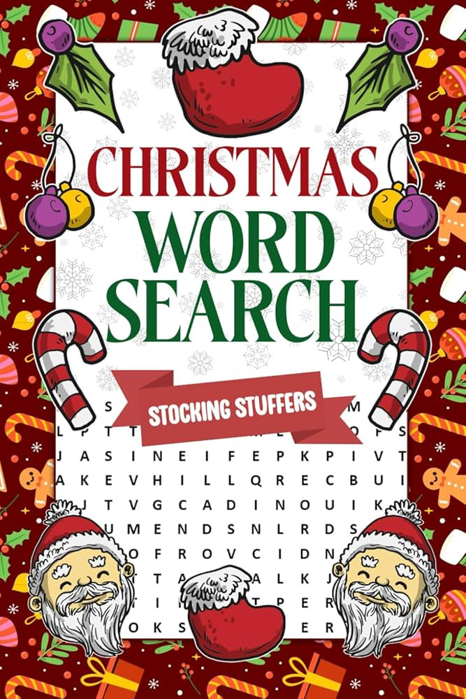 Stocking Stuffers: Christmas Word Search: Fun Holiday Activity Book for Adults, Teens and Kids, C... | Amazon (US)