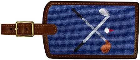 Smathers & Branson Luggage Tag Crossed Clubs/Classic Navy | Amazon (US)