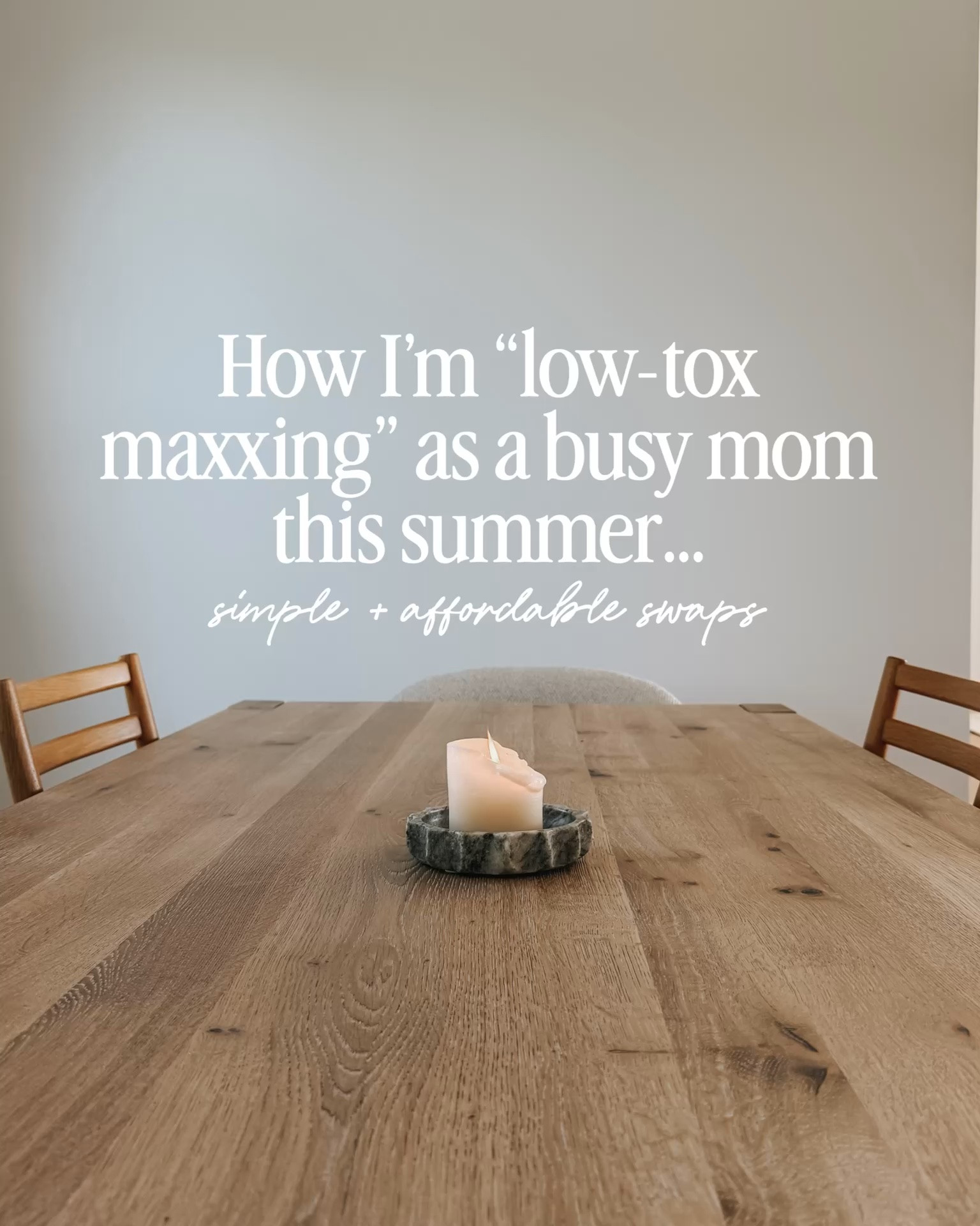Low tox “maxxing” as a mom this summer!

#LTKmomlife #LTKHome