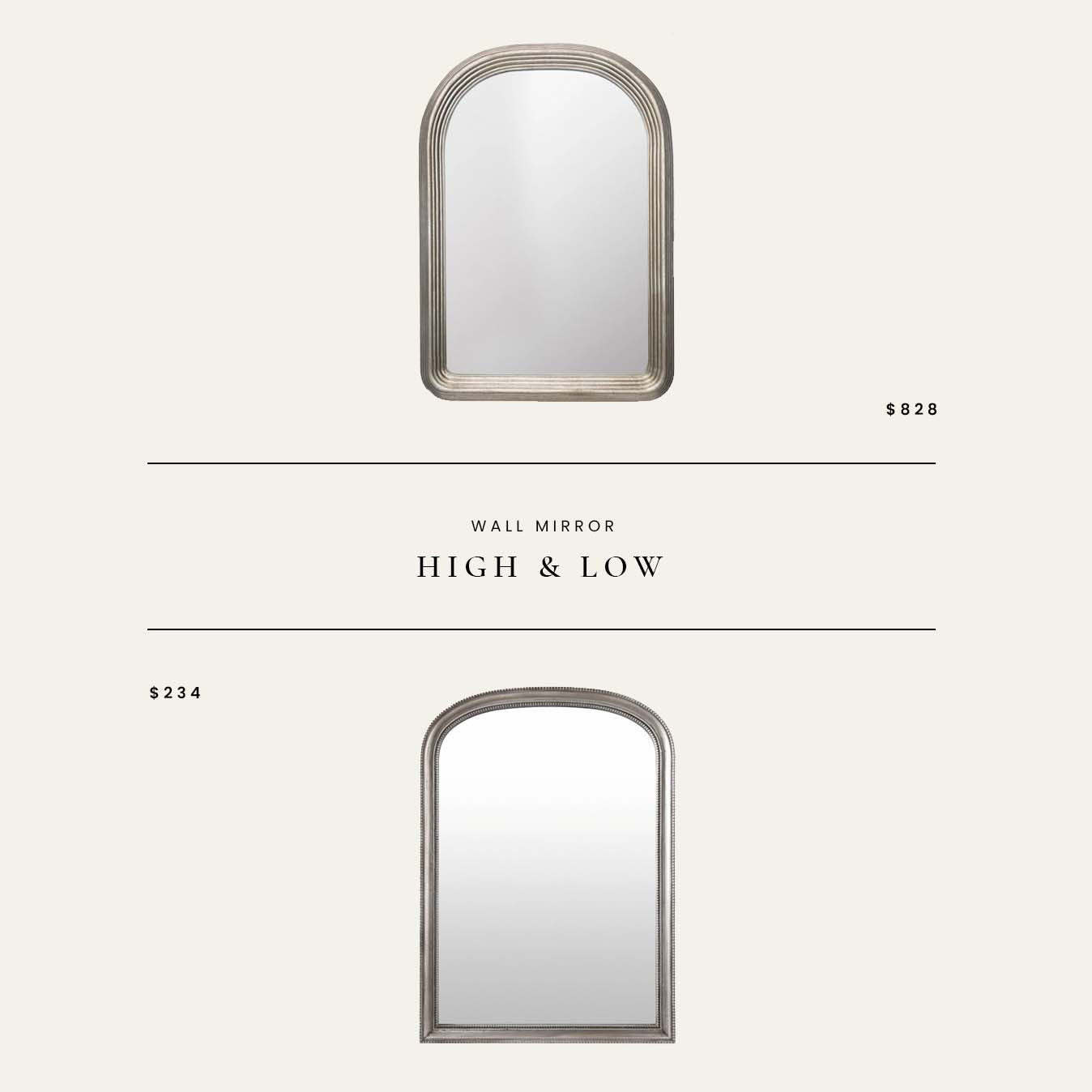 High / Low : Wall Mirror

#LTKHome