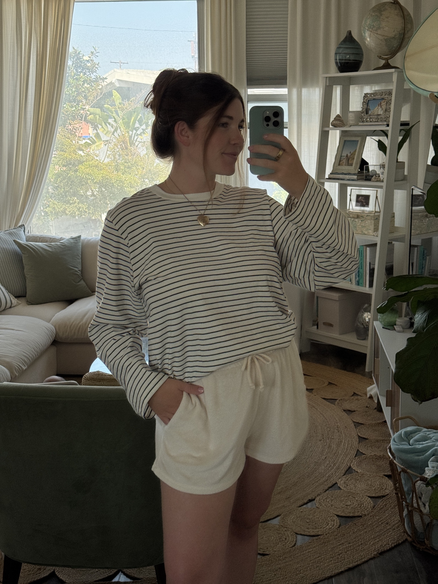 Loving this stripe shirt for any occasion. 

 #LTKFamily
