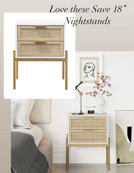 Cane rattan affordable nightstand. 
.

Budget friendly. For any and all budgets. mid century, organic modern, traditional home decor, accessories and furniture. Natural and neutral wood nature inspired. Coastal home. California Casual home. Amazon Farmhouse style budget decor

#LTKhome #LTKsalealert #LTKSeasonal
